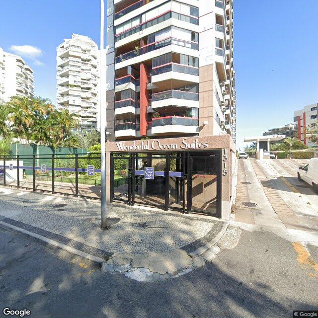 Imagem estática do "Street View" da localização