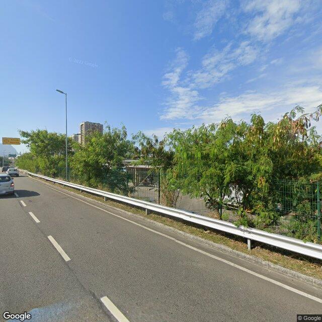 Imagem estática do "Street View" da localização