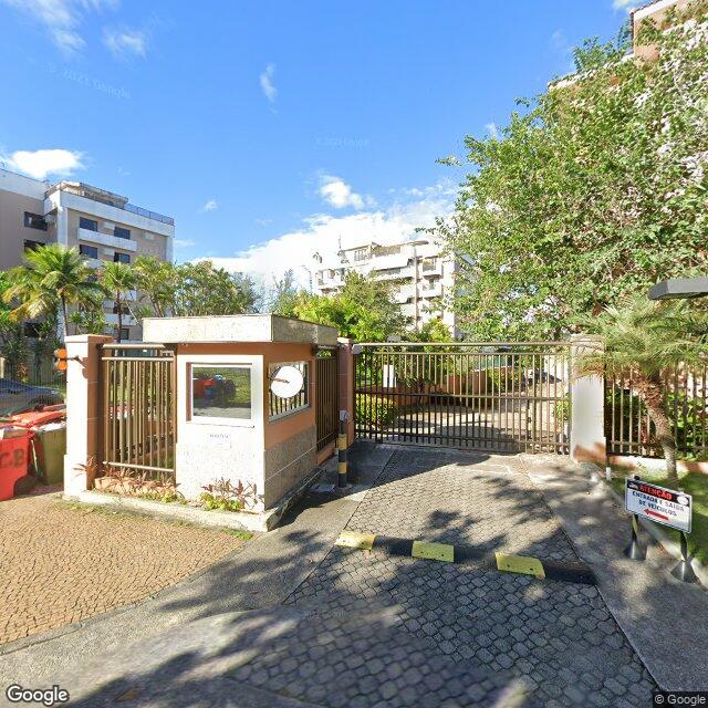 Imagem estática do "Street View" da localização