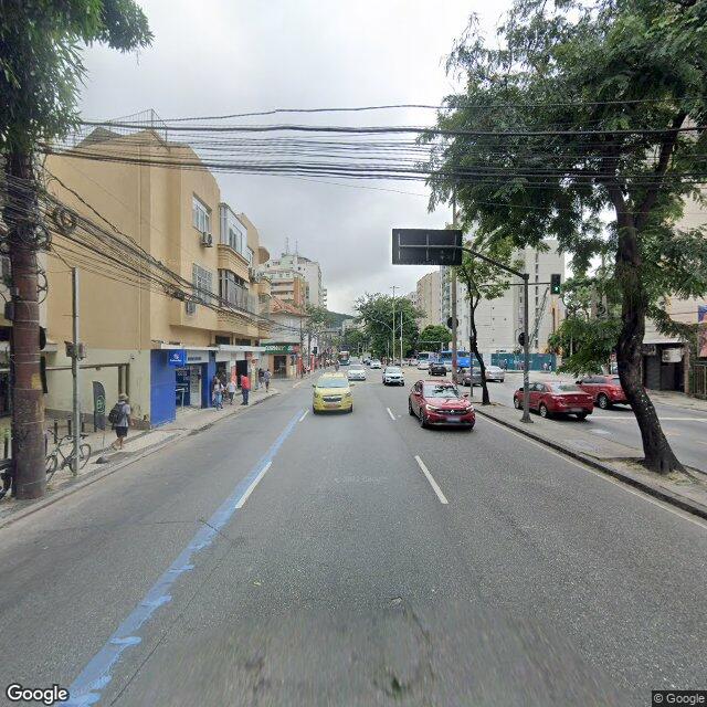 Imagem estática do "Street View" da localização