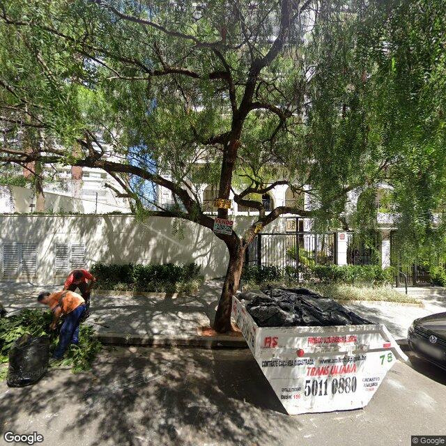 Imagem estática do "Street View" da localização