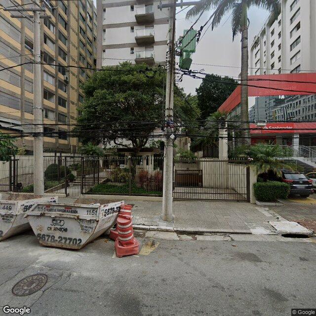 Imagem estática do "Street View" da localização