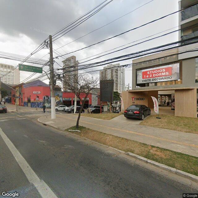 Imagem estática do "Street View" da localização