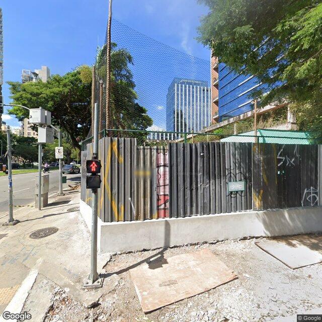 Imagem estática do "Street View" da localização