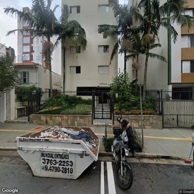 Imagem estática do "Street View" da localização