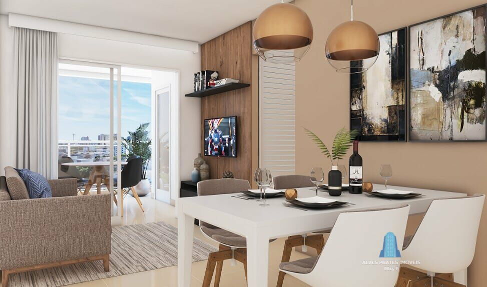 Apartamento à venda com 2 quartos, 61m² - Foto 3