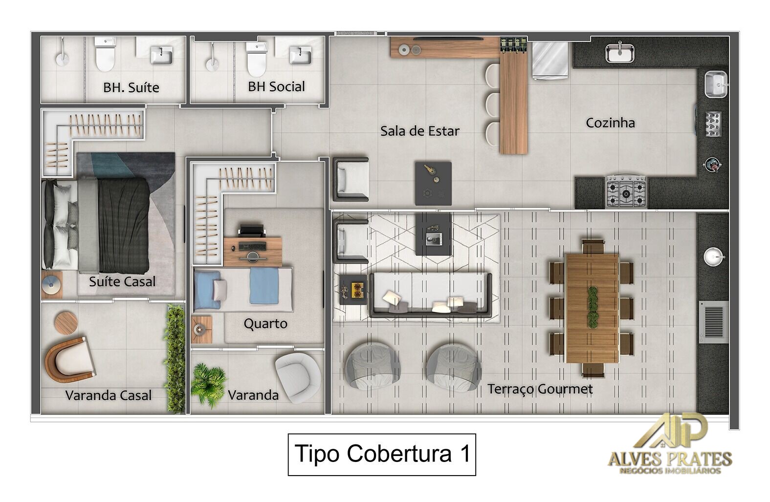 Apartamento à venda com 2 quartos, 65m² - Foto 17