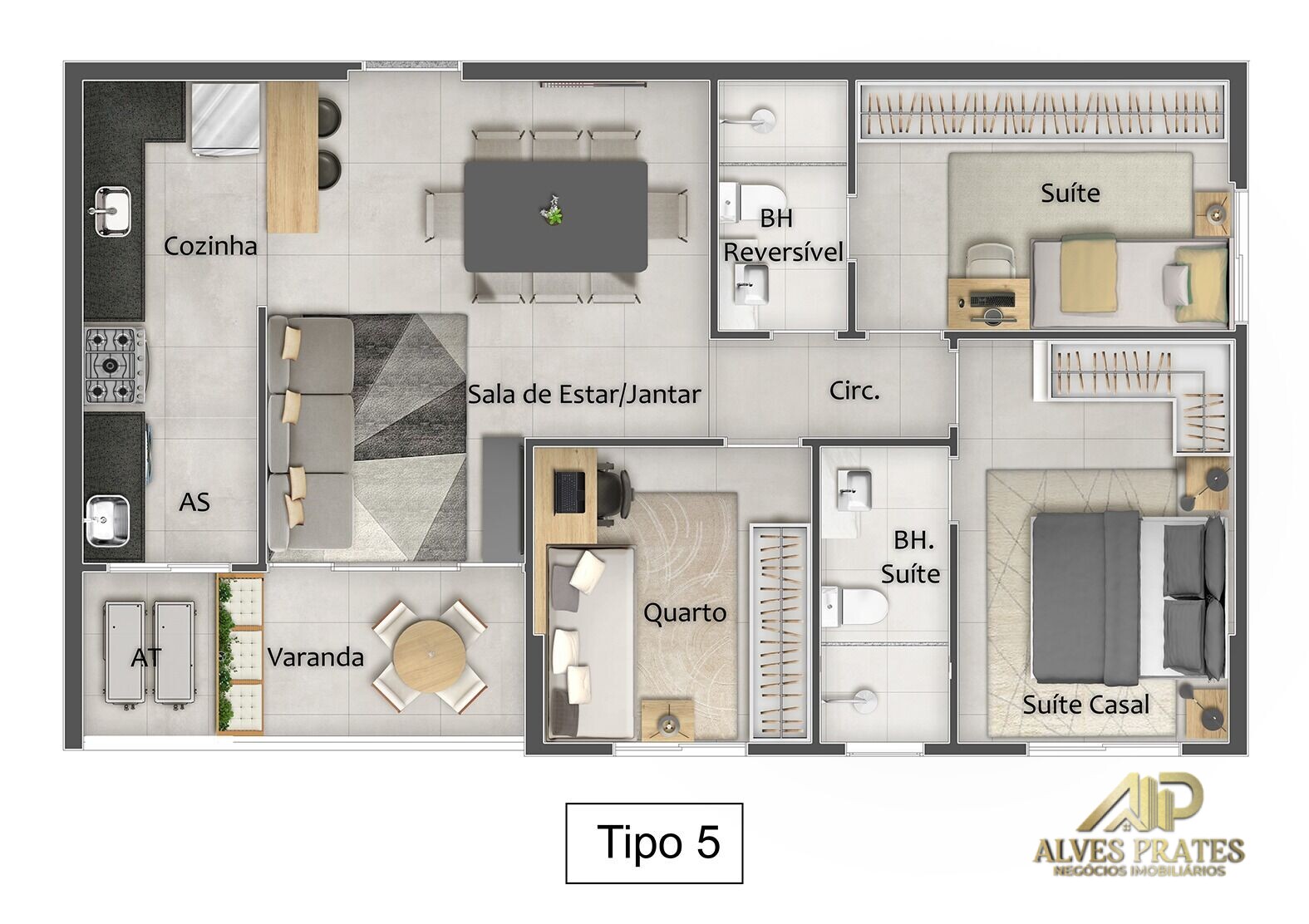 Apartamento à venda com 2 quartos, 65m² - Foto 13