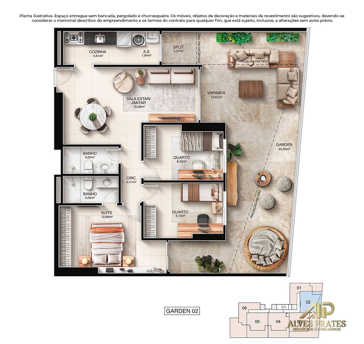 Apartamento à venda com 3 quartos, 105m² - Foto 27