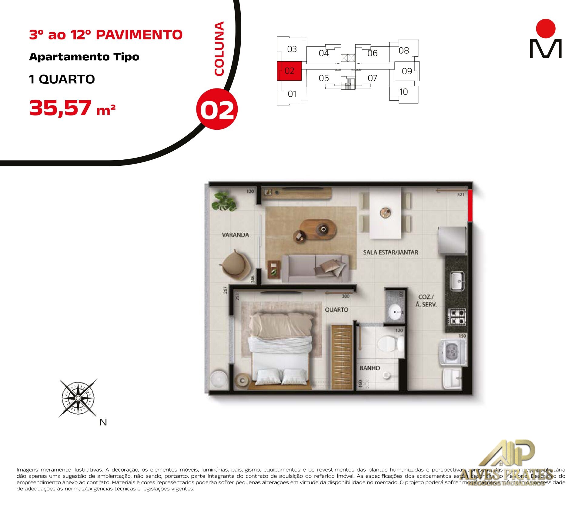 Apartamento à venda com 2 quartos, 58m² - Foto 20