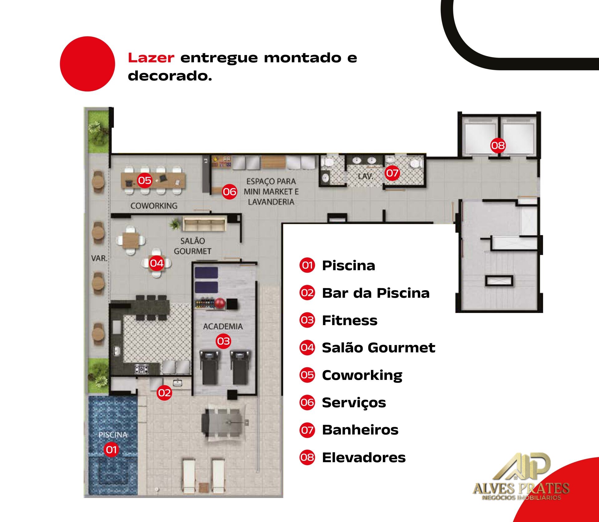 Apartamento à venda com 2 quartos, 58m² - Foto 21