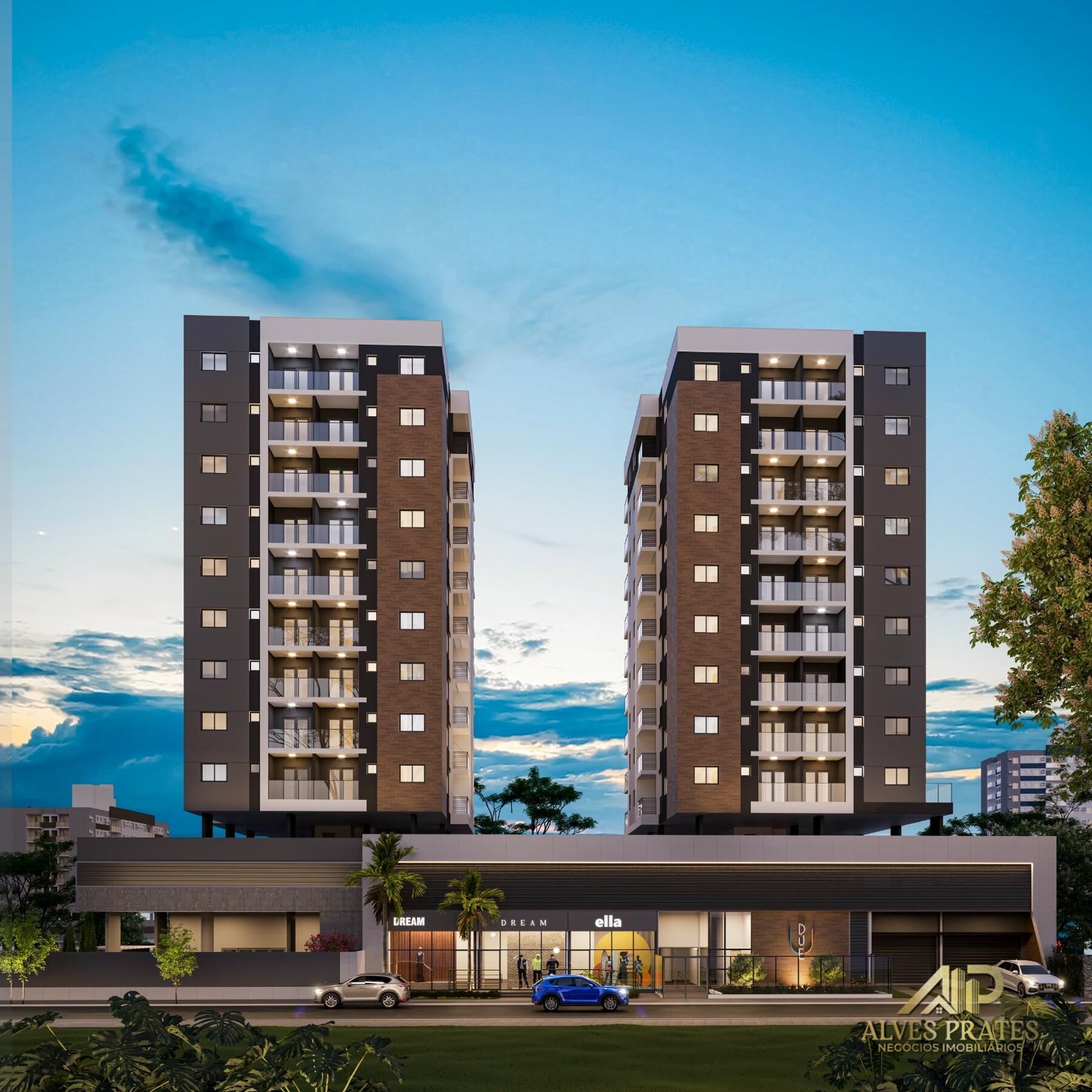Apartamento, 2 quartos, 56 m² - Foto 1