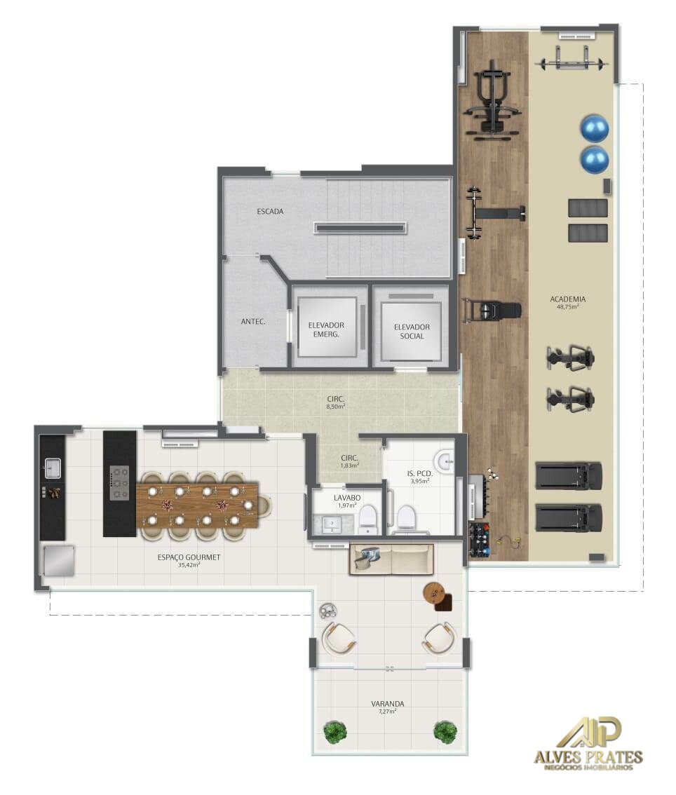 Apartamento à venda com 2 quartos, 70m² - Foto 18