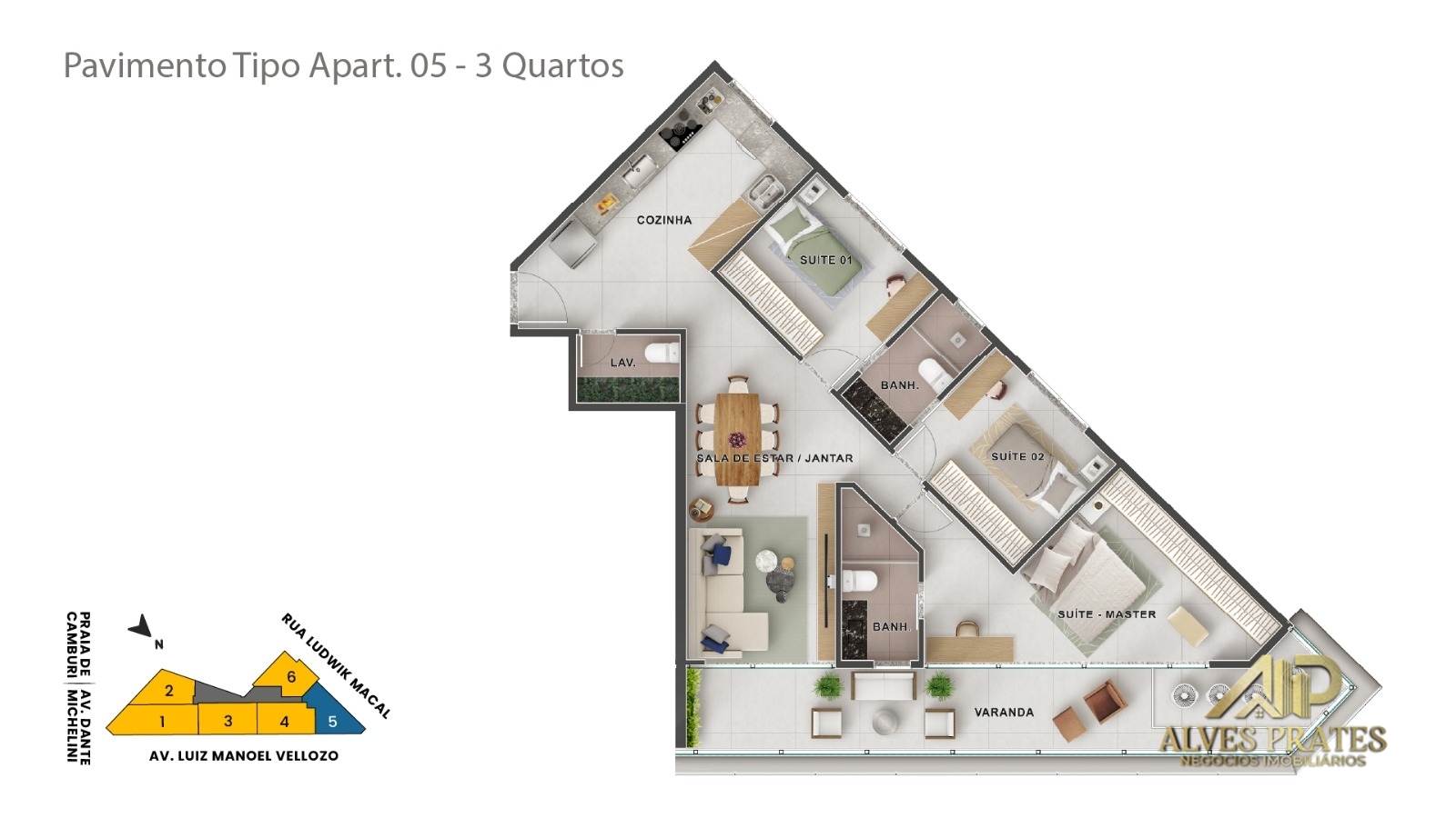 Apartamento à venda com 3 quartos, 103m² - Foto 27