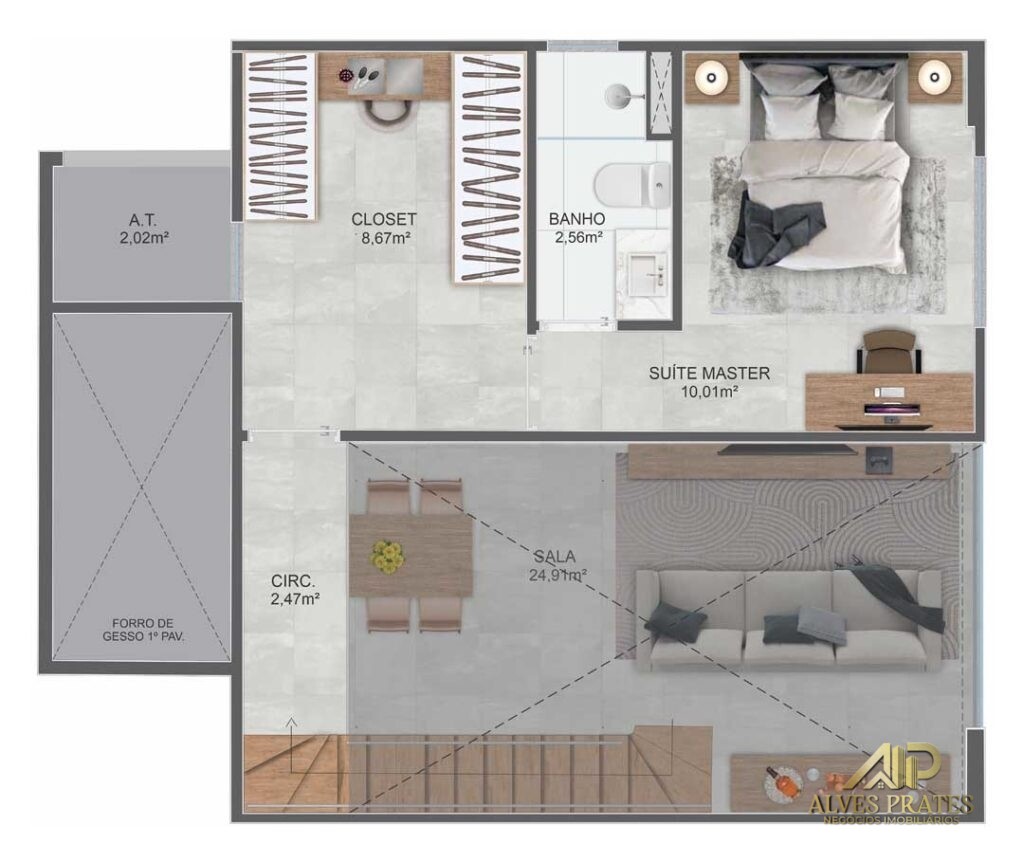 Apartamento à venda com 3 quartos, 91m² - Foto 15