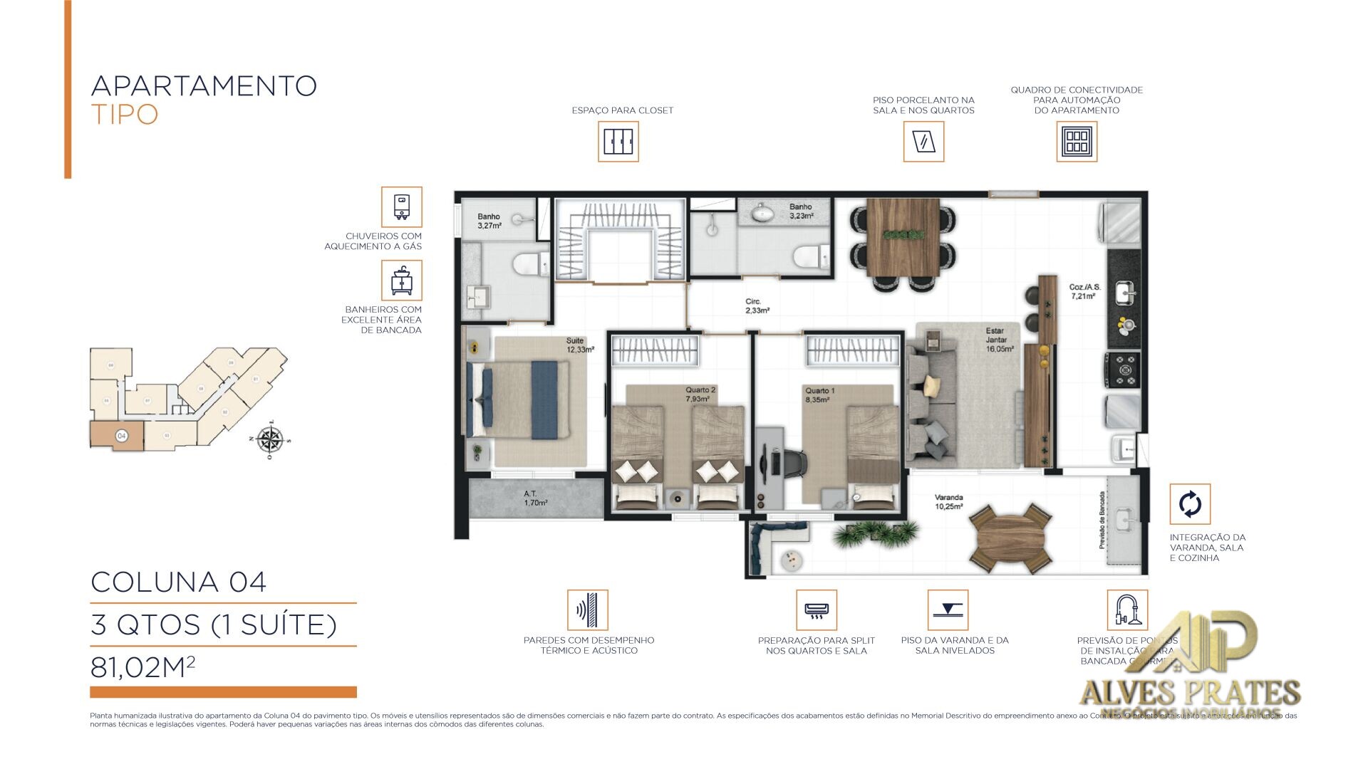 Apartamento à venda com 2 quartos, 63m² - Foto 18