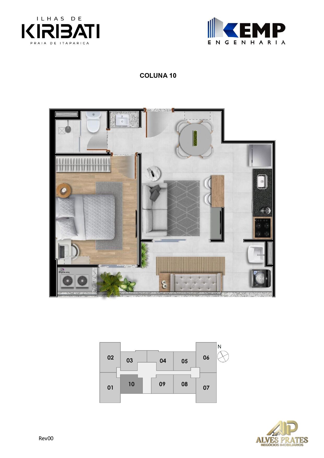 Apartamento à venda com 1 quarto, 42m² - Foto 38