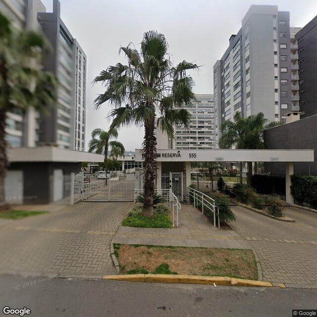 Imagem estática do "Street View" da localização