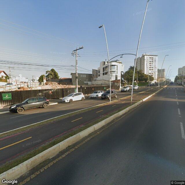 Imagem estática do "Street View" da localização