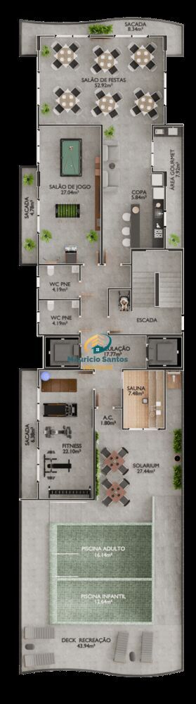 Apartamento à venda com 2 quartos, 70m² - Foto 15