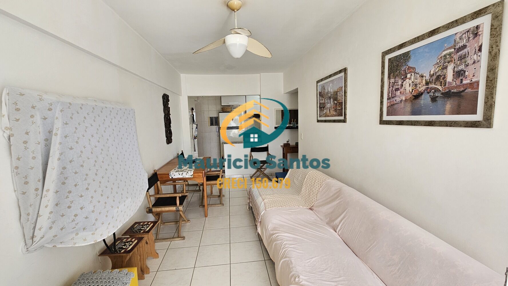 Apartamento à venda com 1 quarto, 52m² - Foto 3