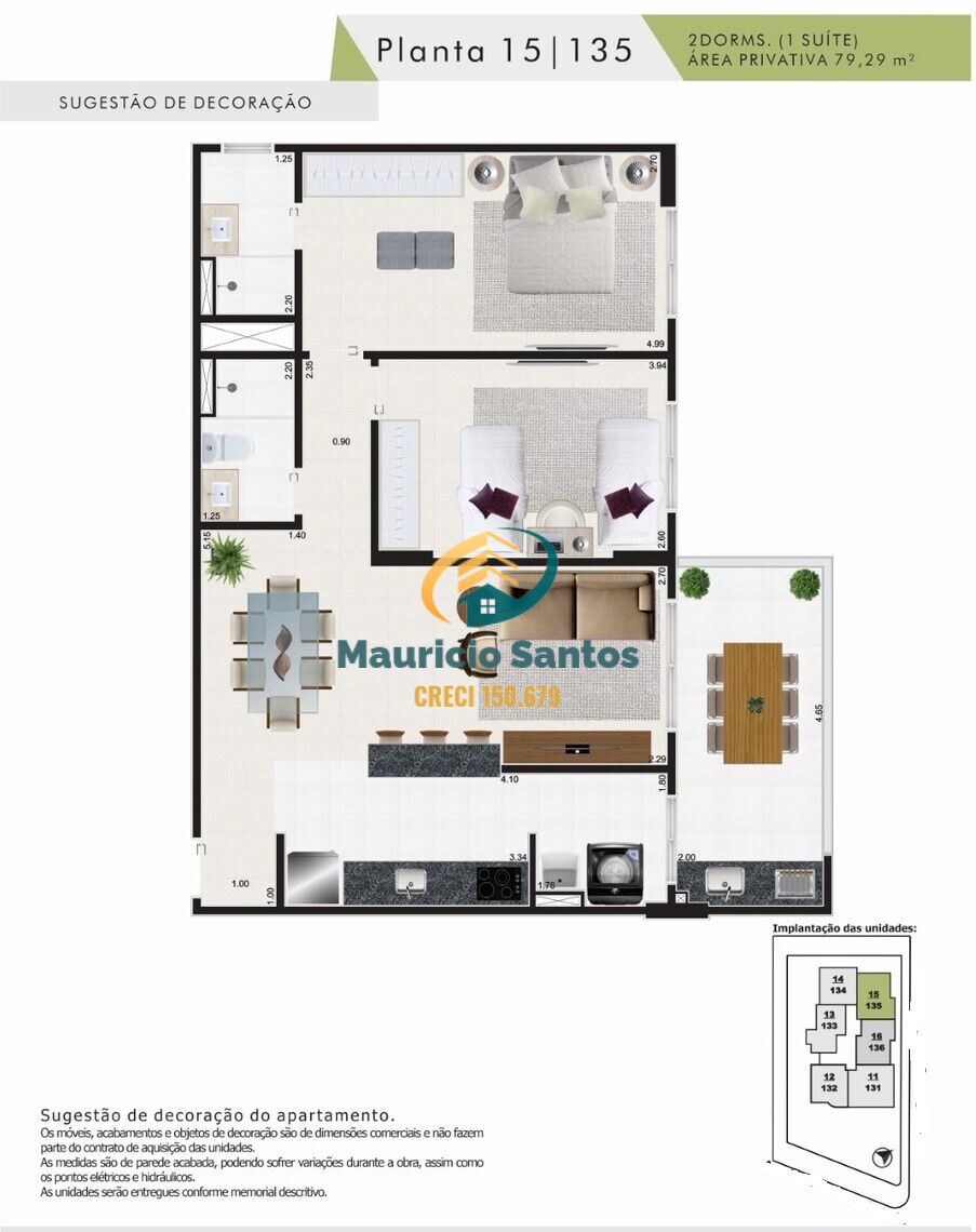 Apartamento à venda com 2 quartos, 75m² - Foto 7