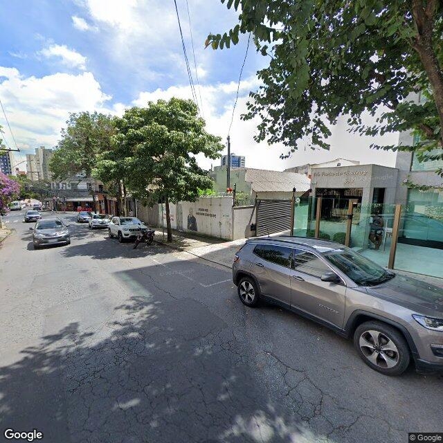 Imagem estática do "Street View" da localização