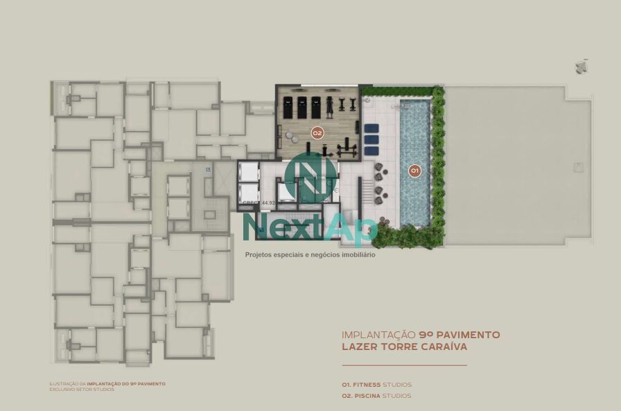 Apartamento à venda com 4 quartos, 221m² - Foto 21