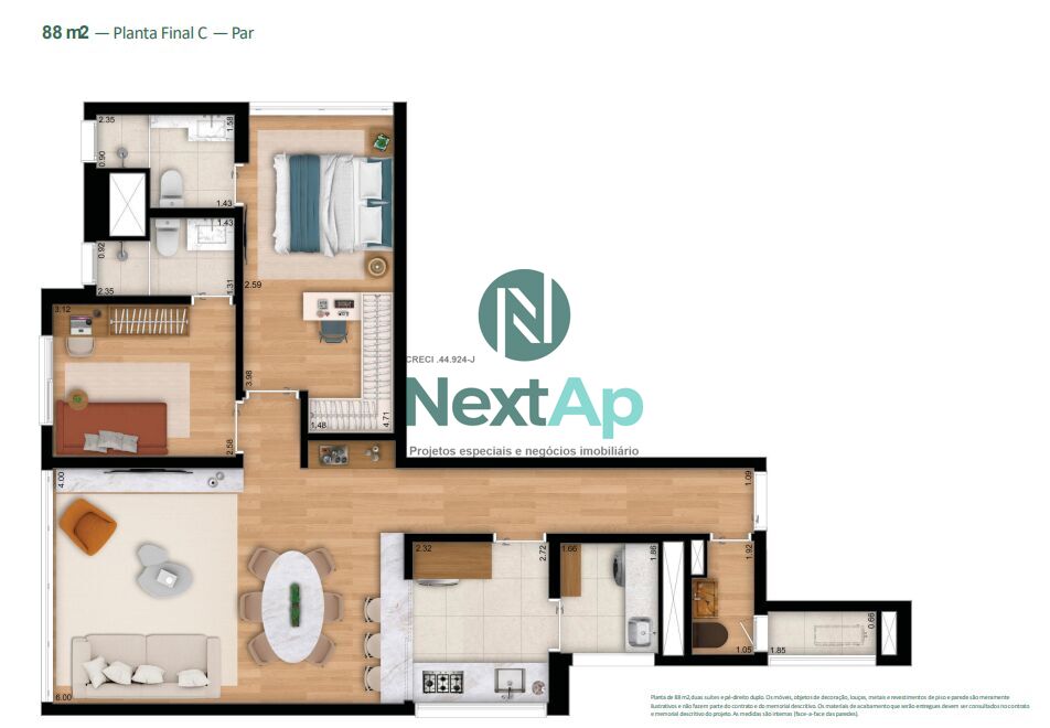 Apartamento à venda com 2 quartos, 81m² - Foto 32