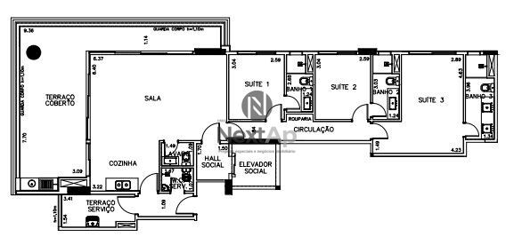 Apartamento à venda com 3 quartos, 145m² - Foto 49