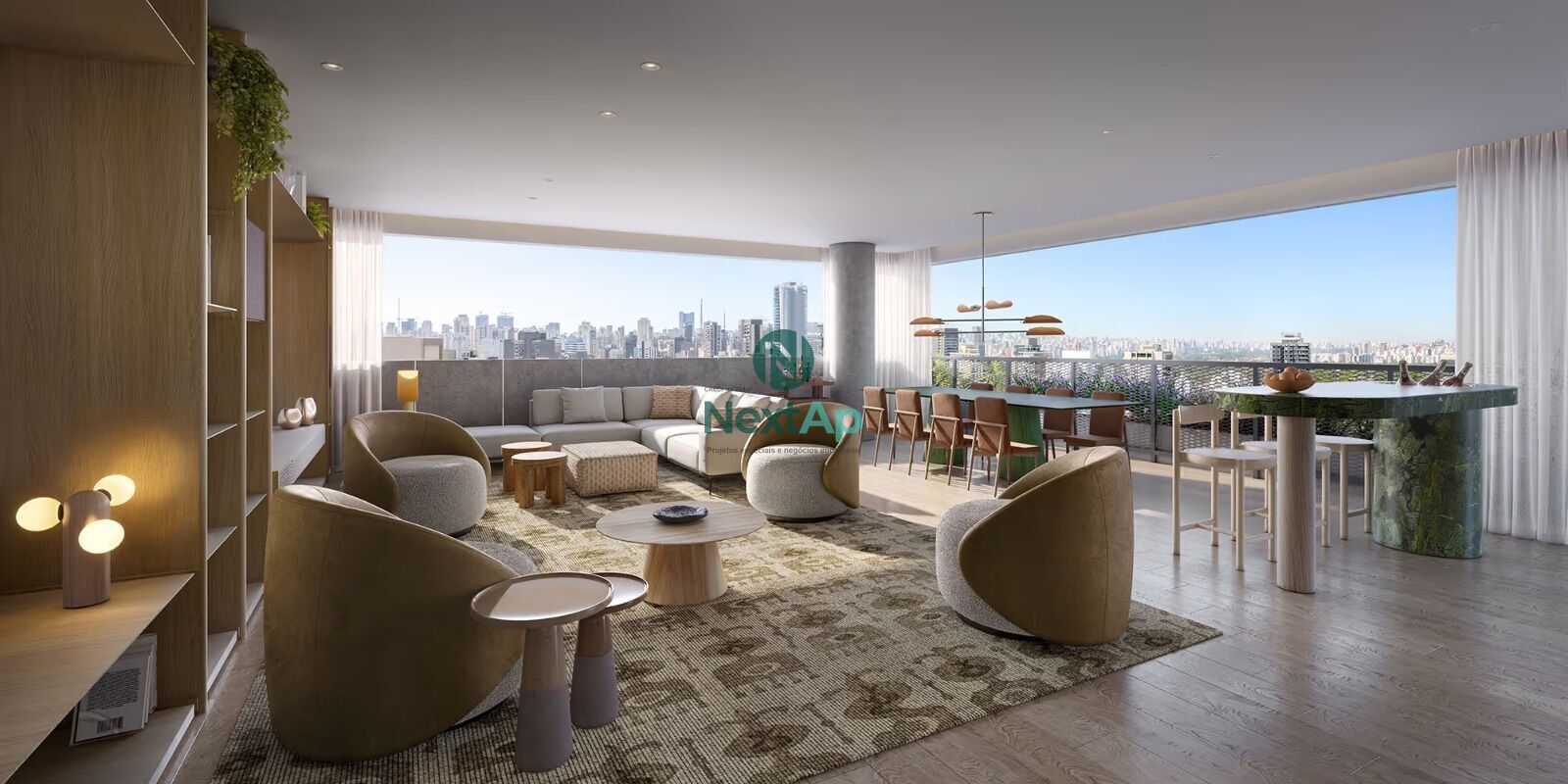 Cobertura à venda com 3 quartos, 330m² - Foto 3