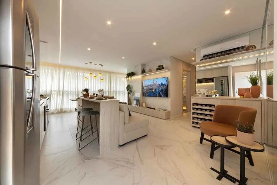 Apartamento, 2 quartos, 55 m² - Foto 1