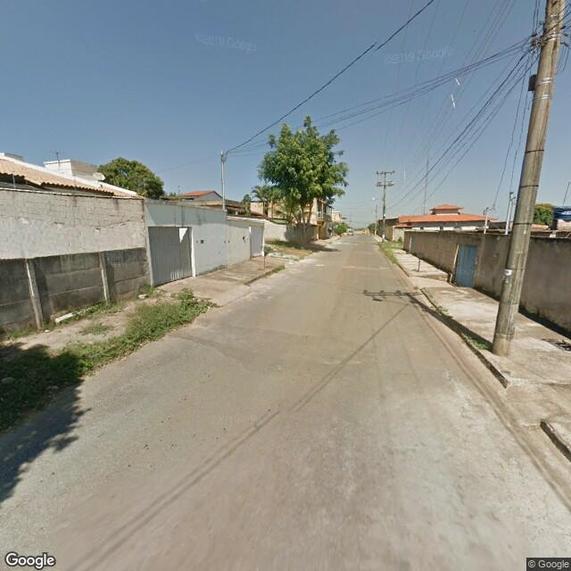 Imagem estática do "Street View" da localização