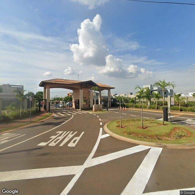 Imagem estática do "Street View" da localização