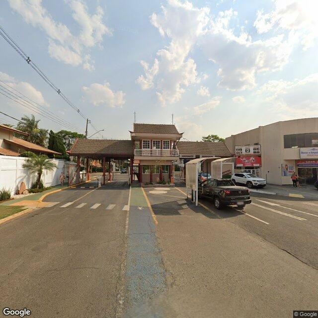 Imagem estática do "Street View" da localização