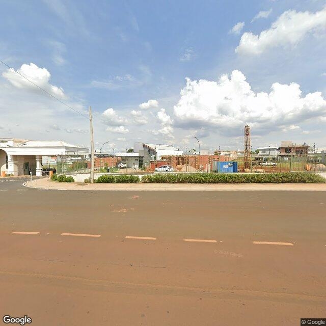 Imagem estática do "Street View" da localização