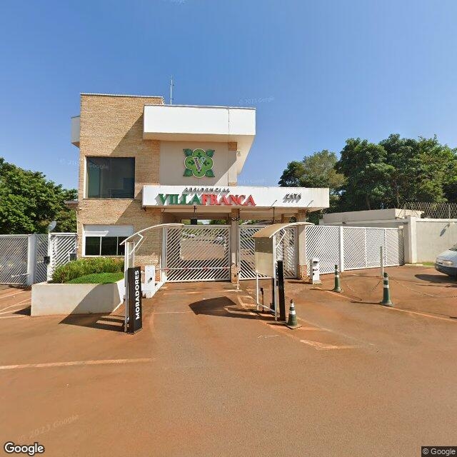 Imagem estática do "Street View" da localização