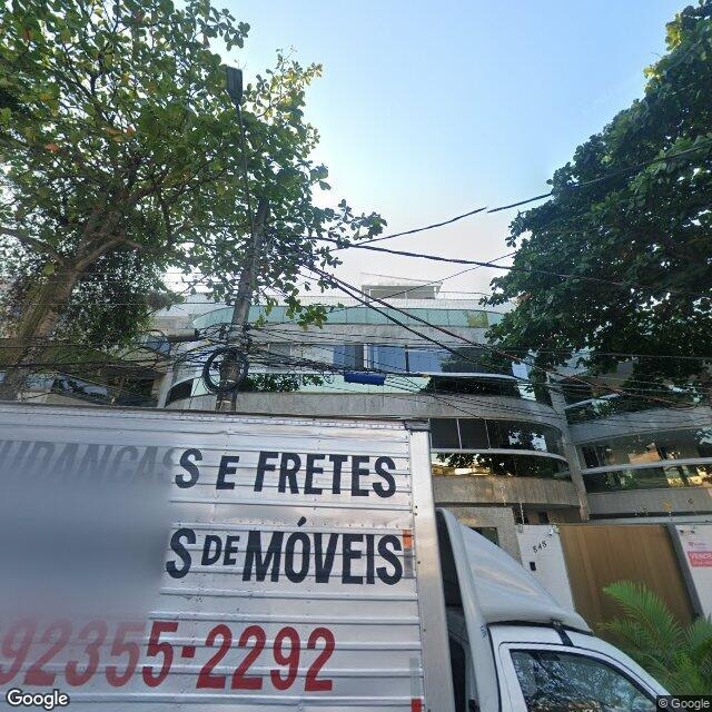 Imagem estática do "Street View" da localização