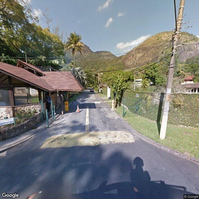 Imagem estática do "Street View" da localização