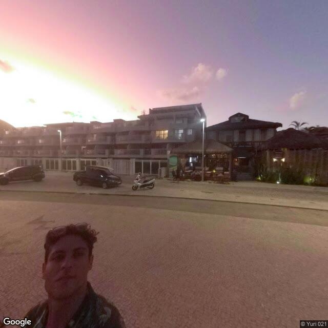 Imagem estática do "Street View" da localização