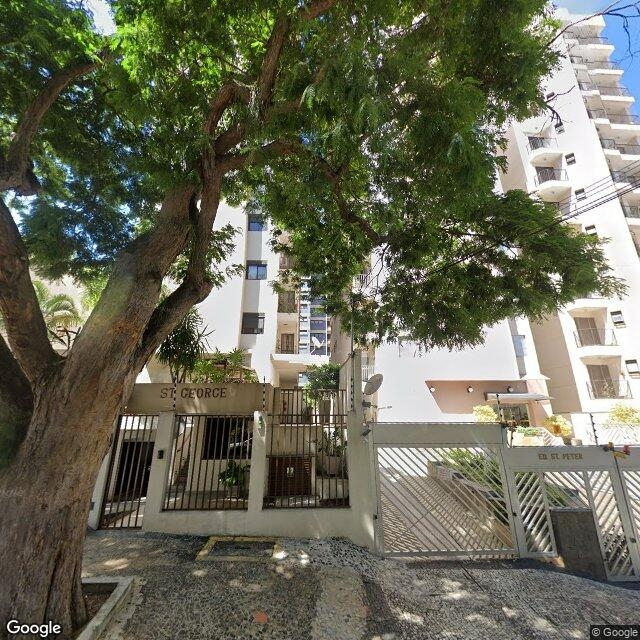 Imagem estática do "Street View" da localização