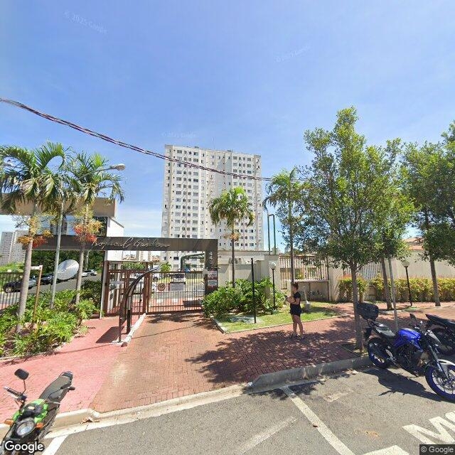 Imagem estática do "Street View" da localização