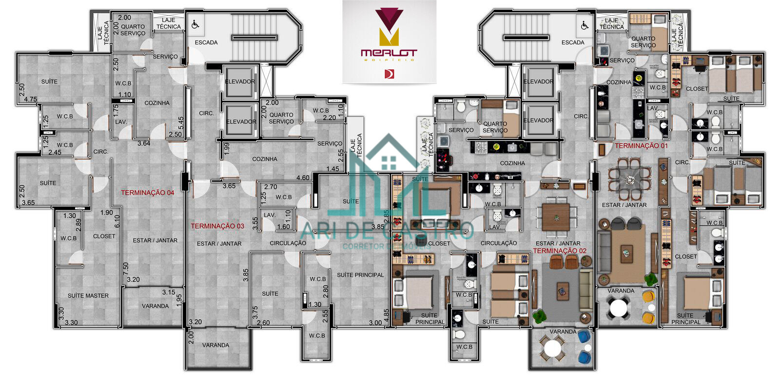 Apartamento à venda com 3 quartos, 119m² - Foto 48