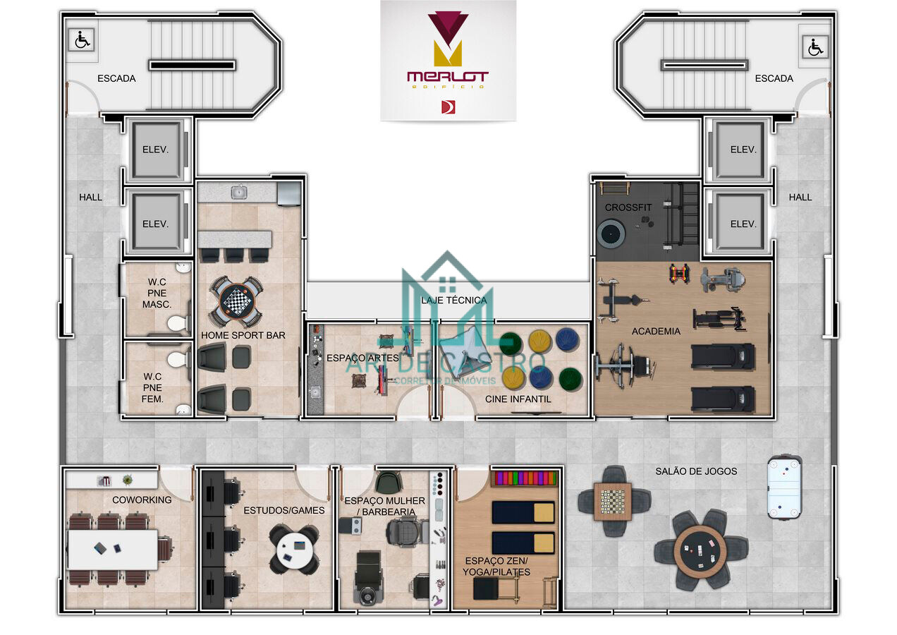 Apartamento à venda com 3 quartos, 119m² - Foto 47