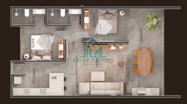 Apartamento à venda com 2 quartos, 92m² - Foto 17