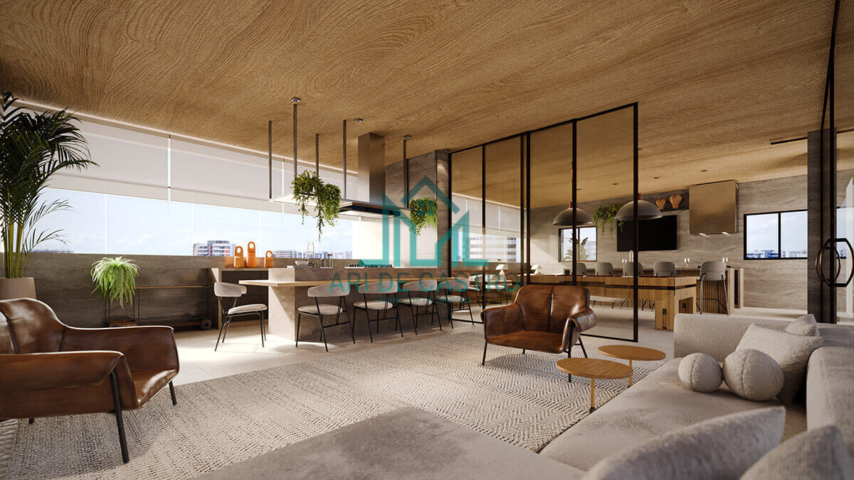 Apartamento à venda com 1 quarto, 44m² - Foto 6