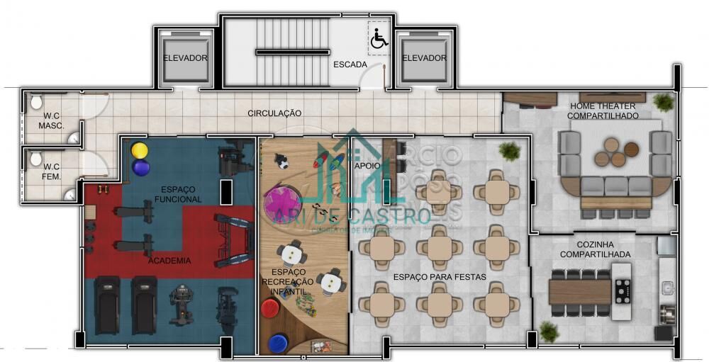 Apartamento à venda com 2 quartos, 59m² - Foto 28