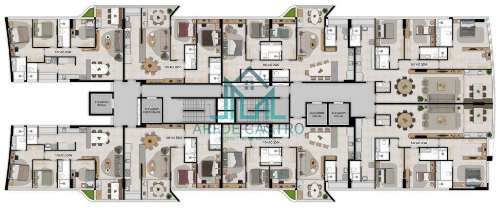 Apartamento à venda com 3 quartos, 130m² - Foto 48