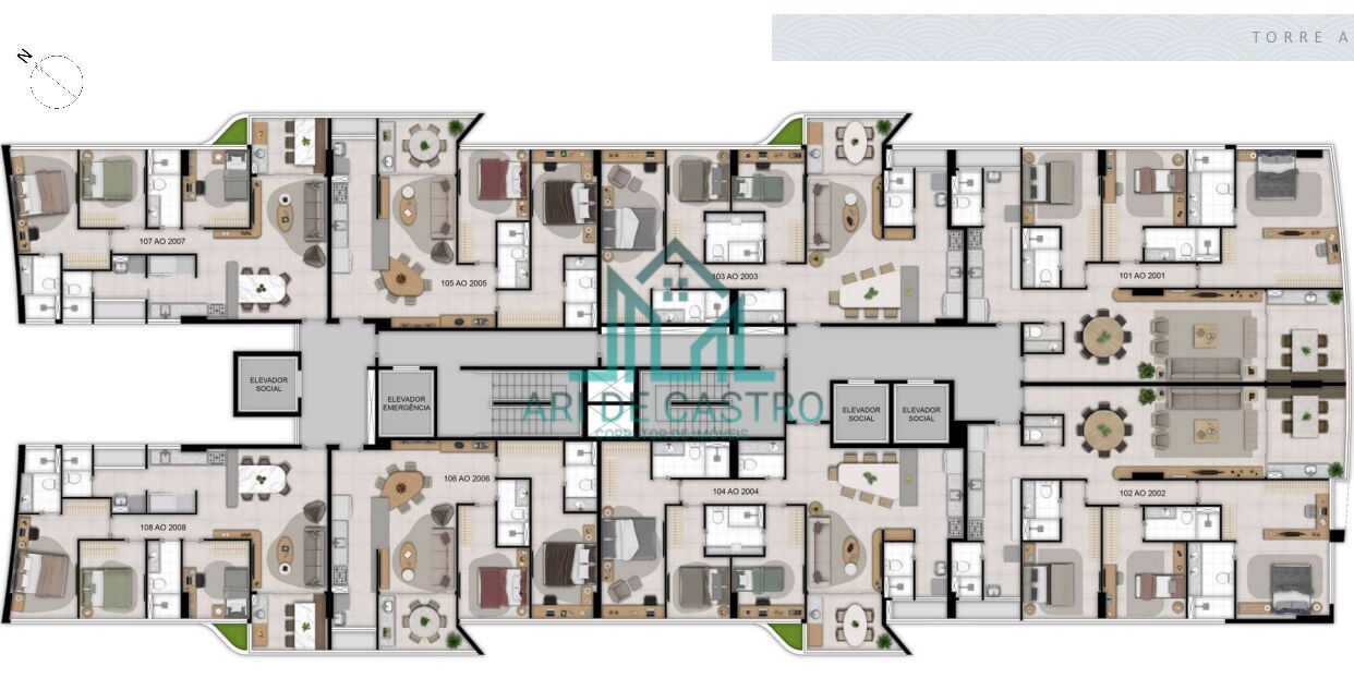 Apartamento à venda com 3 quartos, 130m² - Foto 43