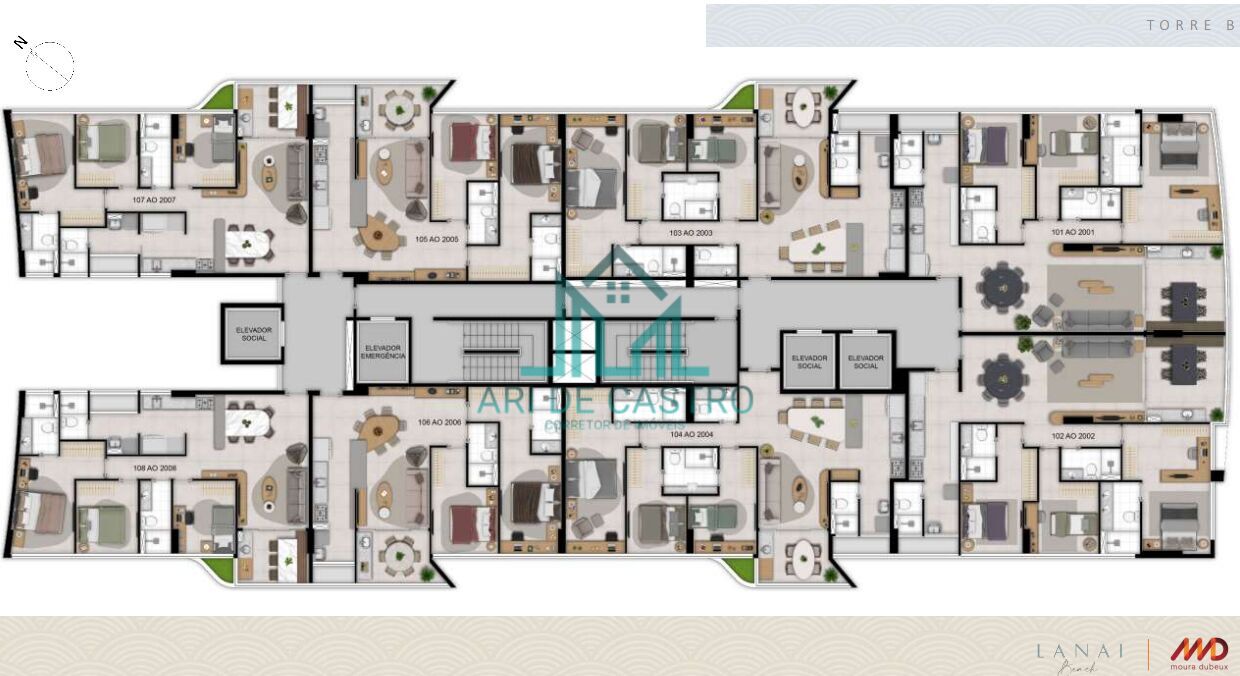 Apartamento à venda com 3 quartos, 130m² - Foto 35